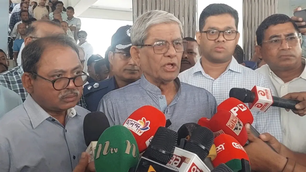 শুধু আইন করে শাস্তি দিয়ে মাদক নির্মূল করা সম্ভব না : মির্জা ফখরুল