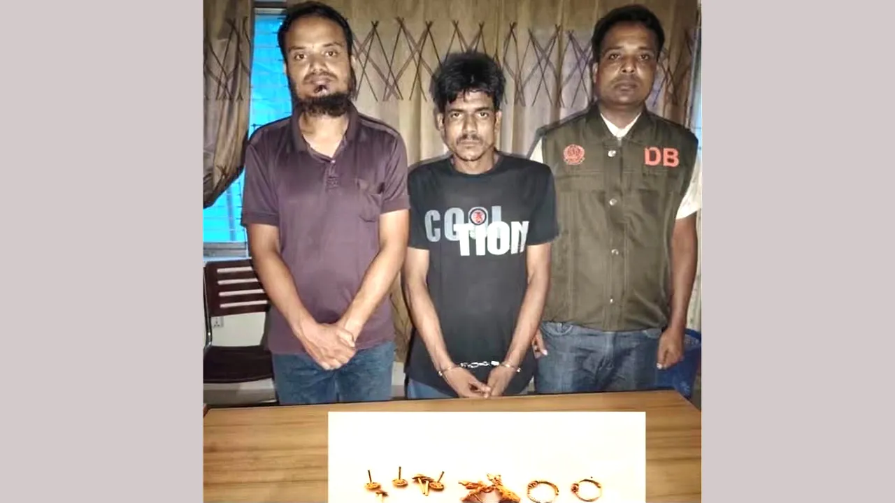 দিনাজপুরে ছিনতাই ঘটনায় গ্রেফতার ২, স্বর্ণালংকার উদ্ধার