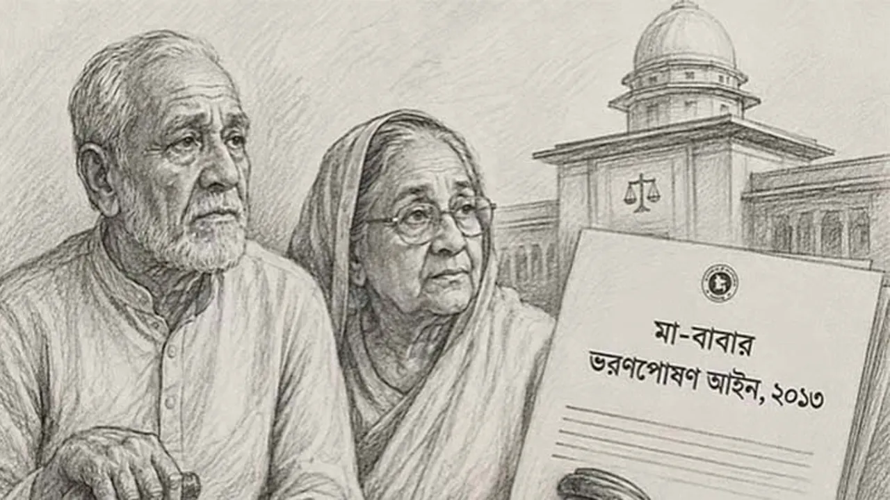 বাবা ও মা‘র ভরণ-পোষণ নিশ্চিত করতে কঠোর আইন রয়েছে দেশে
