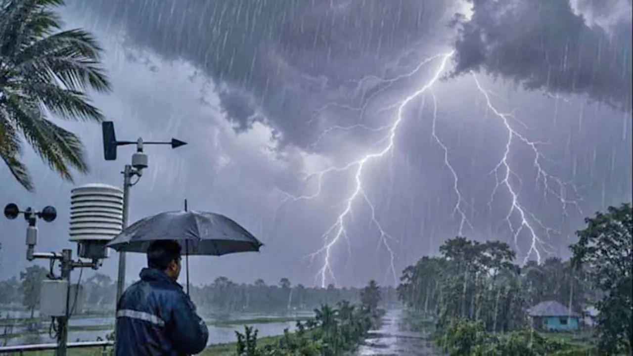 নোয়াখালী-চট্টগ্রাম-কক্সবাজারে বজ্রবৃষ্টি, ঝোড়ো হাওয়ার পূর্বাভাস