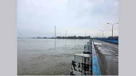 বিপদসীমার ১ সে:মি: ওপরে তিস্তার পানি, লালমনিরহাটে বন্যার শঙ্কা