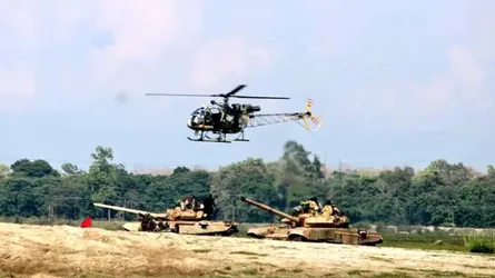 চিকেনস নেক’র কাছে ভারতের সামরিক মহড়া ‘তিস্তা প্রহার’