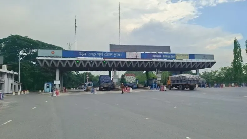 যমুনা সেতুতে ২৪ ঘণ্টায় ৩ কোটি ৫৯ লাখ টাকার টোল আদায়