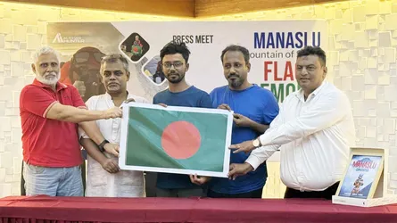 মানাসলু জয়ের পর তমালের নতুন লক্ষ্য ‘এভারেস্ট, লোতসে ও মাকালু’ আরোহণ