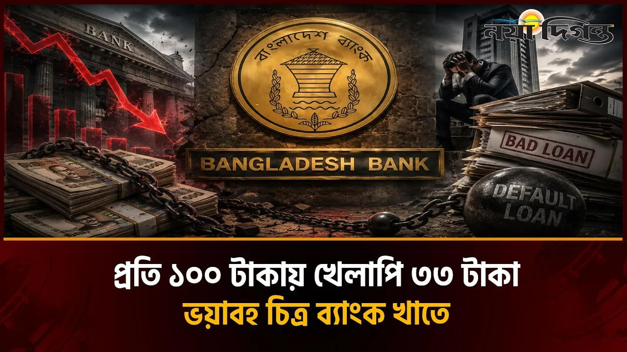 ব্যাংক খাতে খেলাপি ঋণের বিস্ফোরণ, ৬ মাসে বাড়ল ৫০ হাজার কোটি