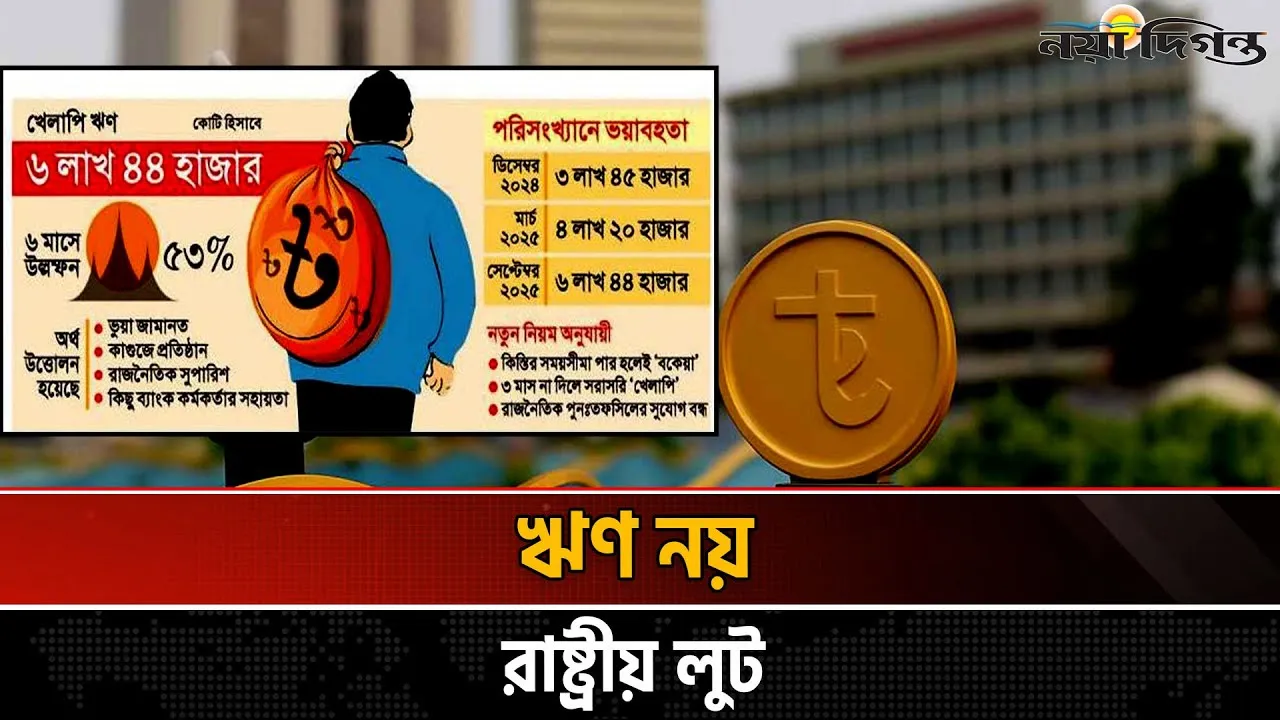 খেলাপির আগুনে জ্বলছে অর্থনীতি