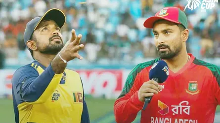 টসে জিতে শ্রীলঙ্কাকে ব্যাটিংয়ে পাঠাল বাংলাদেশ