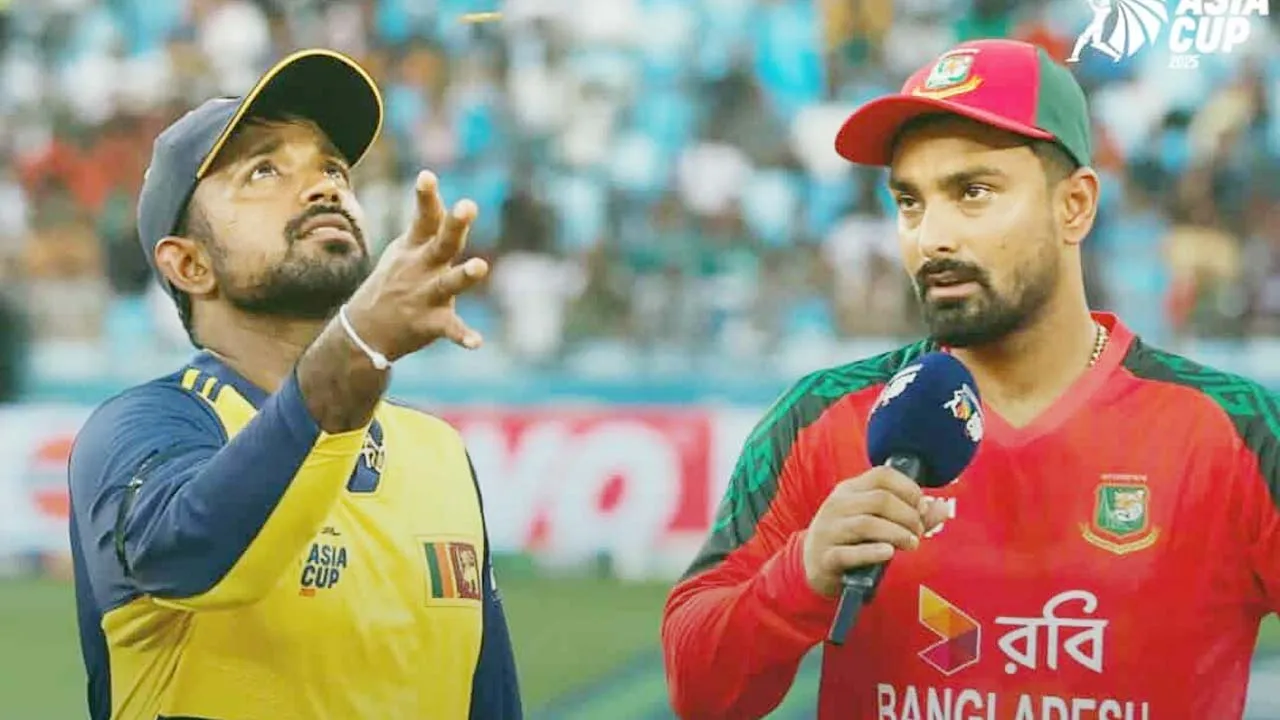 টসে জিতে শ্রীলঙ্কাকে ব্যাটিংয়ে পাঠাল বাংলাদেশ