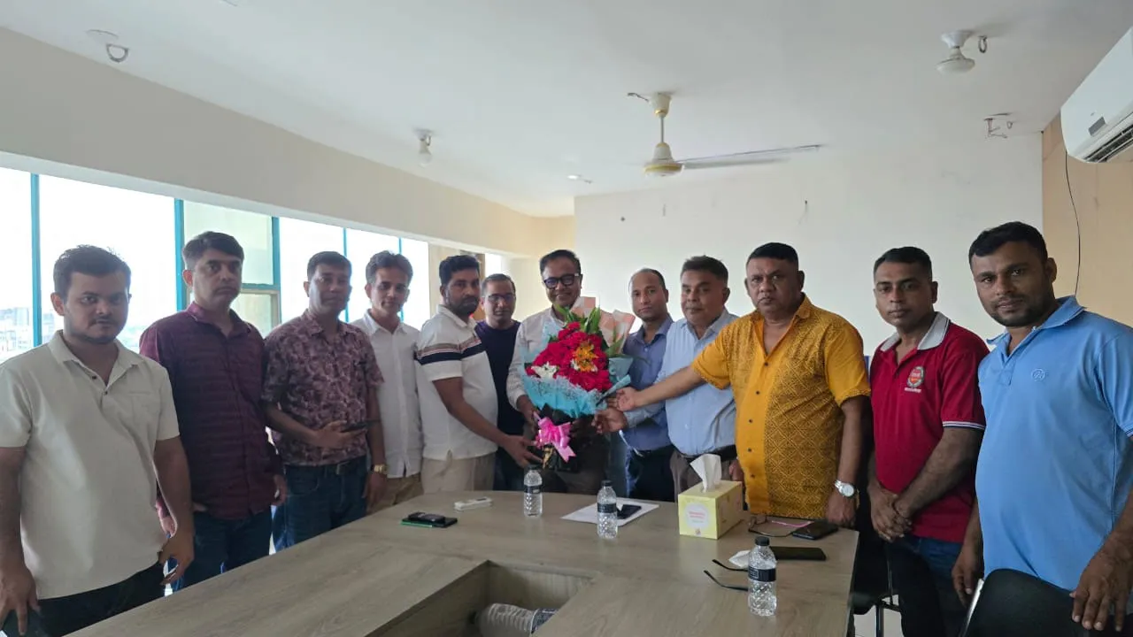 তৌহিদুল ইসলাম মিন্টুকে সংবর্ধনা দিলো নড়াইল জেলা সাংবাদিক ইউনিটি