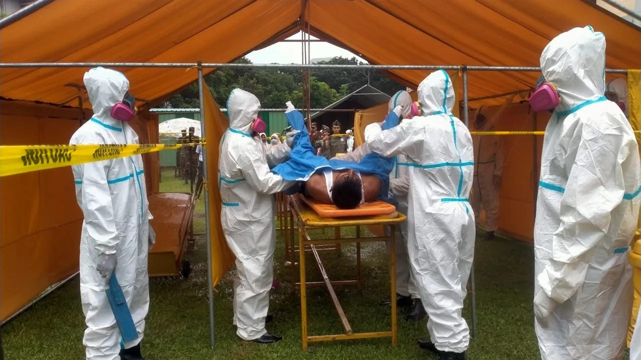 চিকিৎসক ও নার্সদের রাসায়নিক দুর্ঘটনা মোকাবেলায় সক্ষমতা বৃদ্ধি শীর্ষক প্রশিক্ষণ