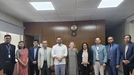 ক্রীড়া প্রতিমন্ত্রীর সাথে জাতিসঙ্ঘ প্রতিনিধি দলের সাক্ষাৎ