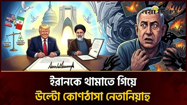 যুক্তরাষ্ট্র-ইরান শান্তিচুক্তি: নেতানিয়াহুর রাজনৈতিক দুঃস্বপ্ন