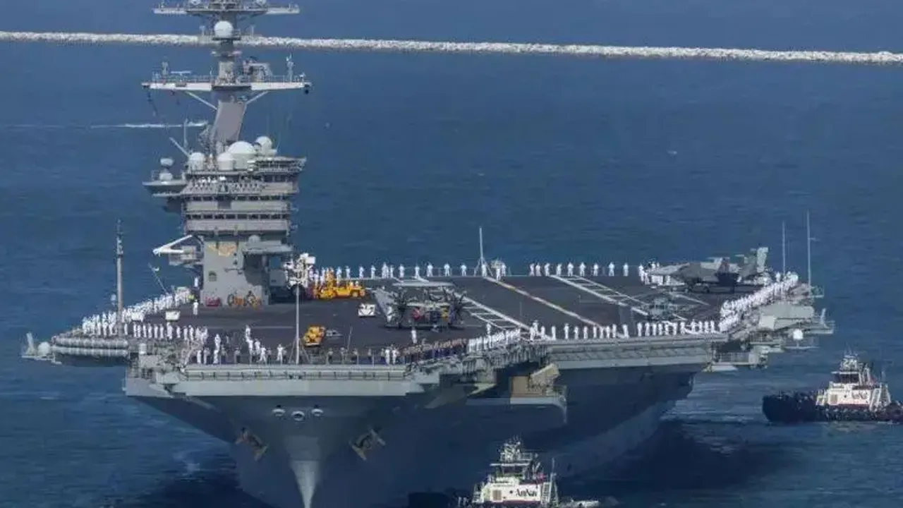 মার্কিন যুদ্ধজাহাজে ড্রোন হামলা ইরানের