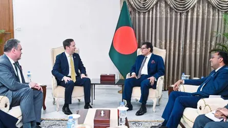 পররাষ্ট্রমন্ত্রীর সাথে বৈঠক, যা জানালেন মার্কিন বিশেষ দূত
