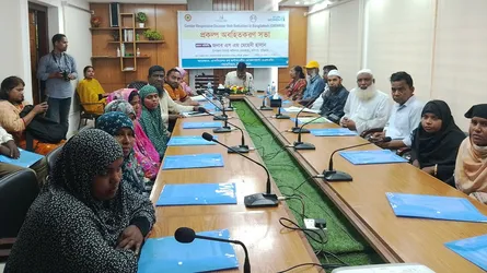 উলিপুরে নারী-কেন্দ্রিক দুর্যোগ ঝুঁকি হ্রাস প্রকল্পের উদ্বোধনী অবহিতকরণ সভা