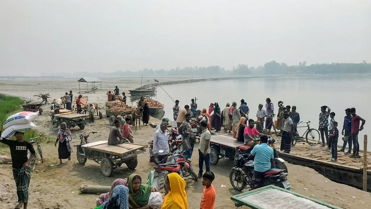 সেতুর অভাবে ভোগান্তিতে শালজোড়ের মানুষ