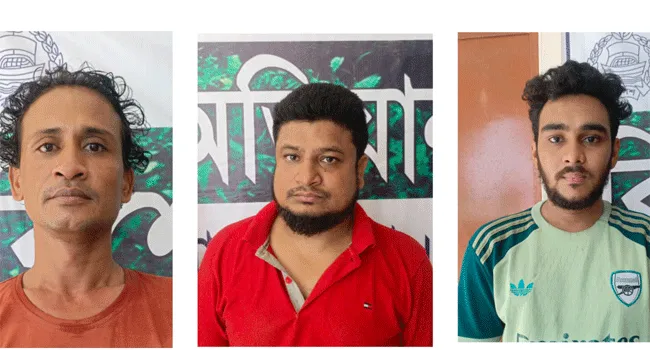 দেবিদ্বারে স্বেচ্ছাসেবক লীগ ও ছাত্রলীগের ৩ নেতা গ্রেফতার