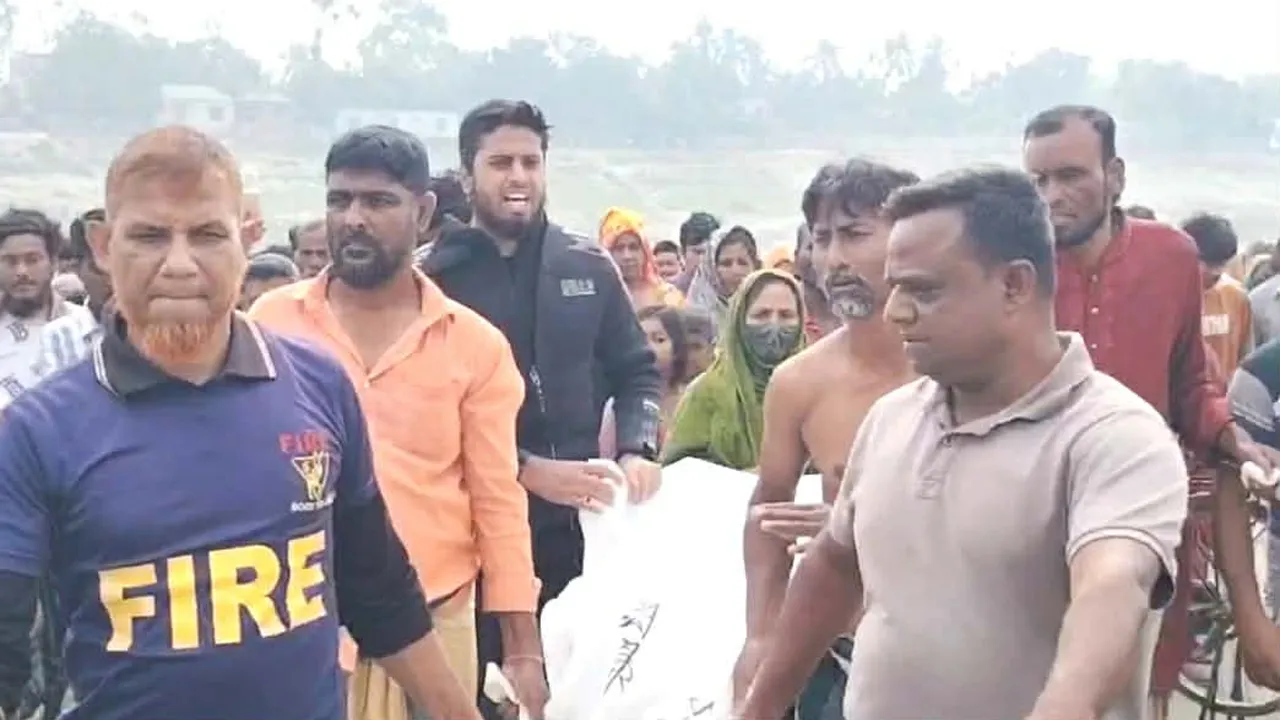 কুষ্টিয়া গড়াই নদীতে নিখোঁজ ২ শিশুর ১ জনের লাশ উদ্ধার