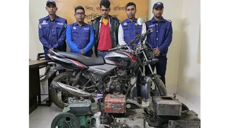 লংগদুতে চোরাই মালামালসহ গ্রেফতার ১