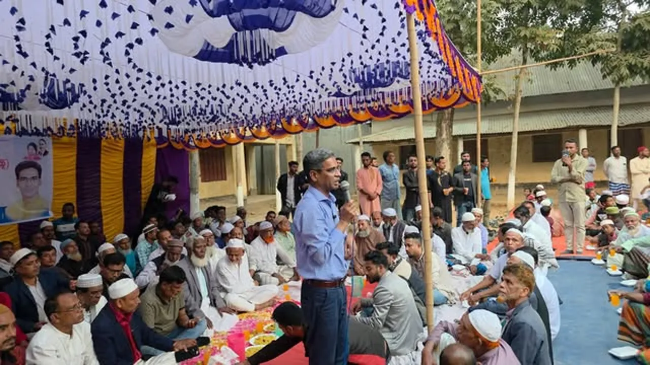 গফরগাঁওয়ে নির্বাচন পরবর্তী এমপি বাচ্চুর মতবিনিময় সভা