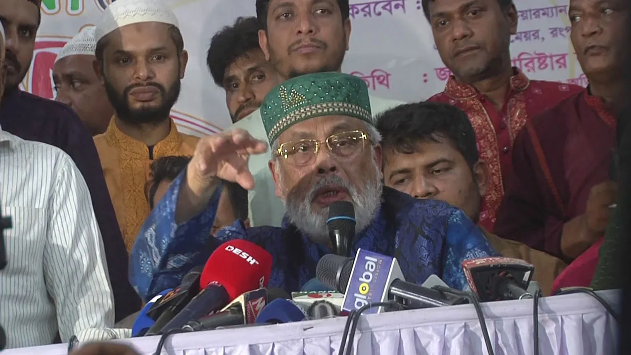 আ’লীগ-জাপাকে ছাড়া নির্বাচন কখনোই নিরপেক্ষ-সুষ্ঠু হবে না : জি এম কাদের