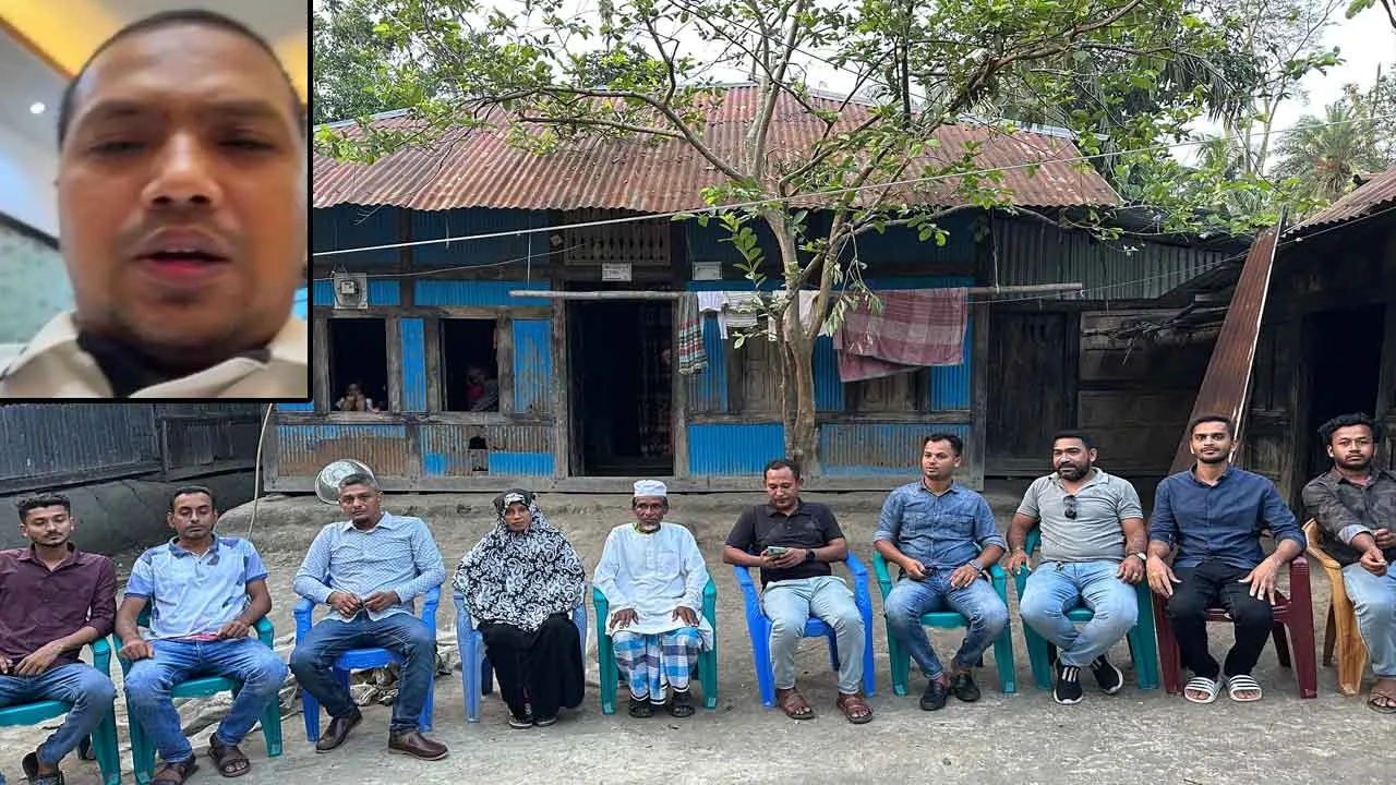 ঝড়ে ক্ষতিগ্রস্ত শহীদ পরিবারের পাশে জুয়েল
