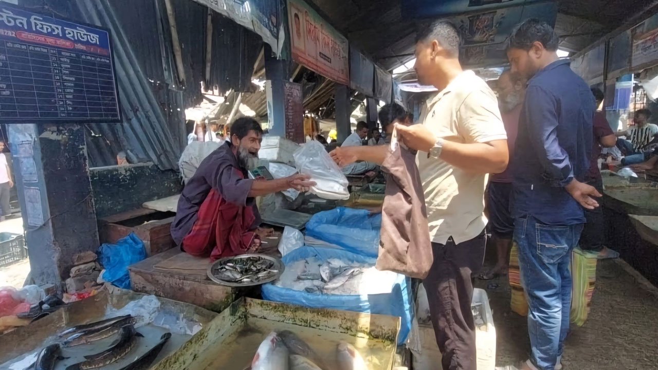 চুয়াডাঙ্গার ইলিশ বাজার