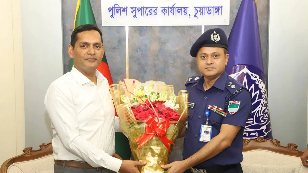 চুয়াডাঙ্গায় নতুন পুলিশ সুপার রুহুল কবীর খান