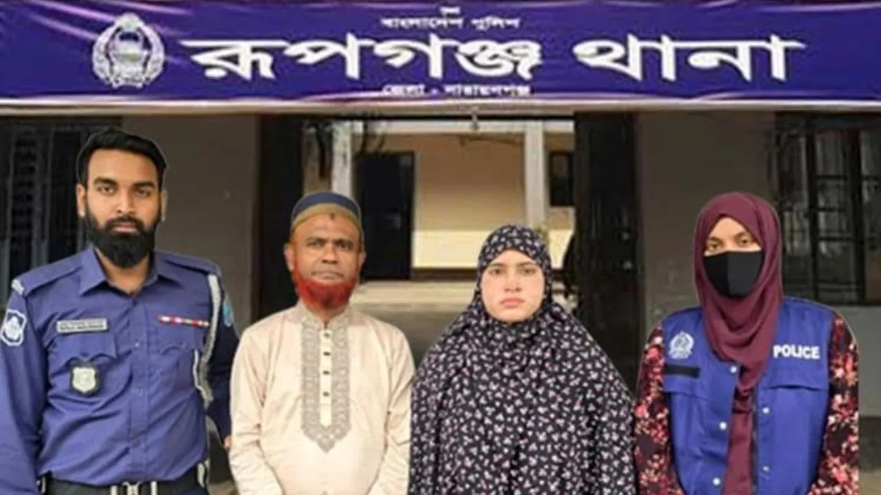 রূপগঞ্জের সালমা হত্যা মামলার প্রধান আসামি নারীসহ গ্রেফতার