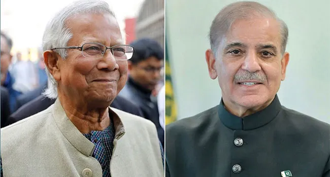 ড. ইউনূসকে শাহবাজের ফোন, পাকিস্তান সফরের আমন্ত্রণ