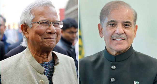 ড. ইউনূসকে শেহবাজের ফোন, পাকিস্তান সফরের আমন্ত্রণ