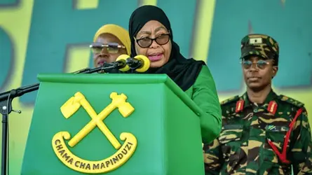 রক্তাক্ত বিক্ষোভের মধ্যেই তানজানিয়ায় সামিয়া হাসানের ভূমিধস জয়