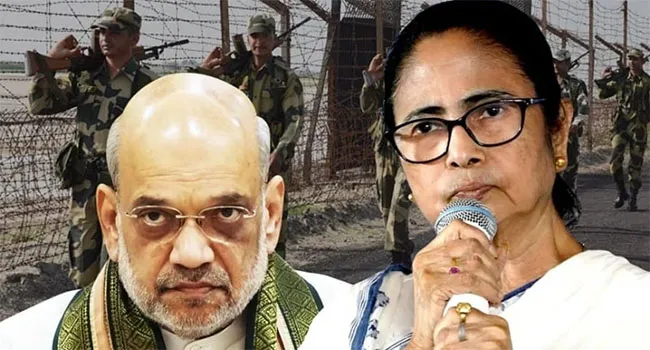 অমিত শাহের নির্দেশেই বাংলাদেশী সন্দেহে ওপারে পুশব্যাক করা হচ্ছে : মমতা