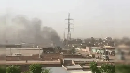 খার্তুম বিমানবন্দর লক্ষ্য করে আধাসামরিক বাহিনীর ড্রোন হামলা