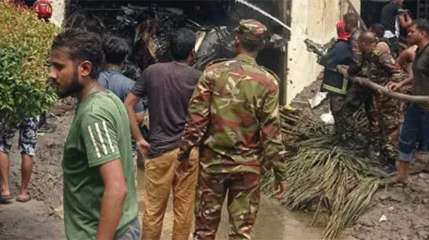 বিমান বিধ্বস্তের সময় মাইলস্টোন স্কুলে ক্লাস চলছিল