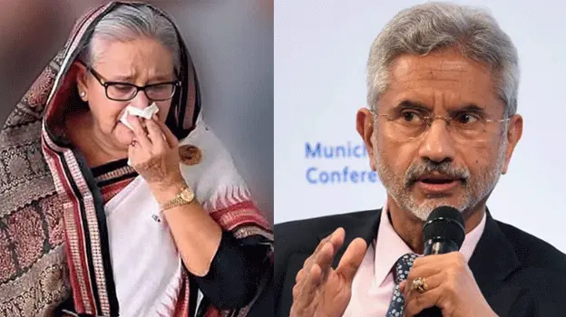 ভারতে কতদিন থাকবেন, হাসিনাকেই তা ঠিক করতে হবে : জয়শঙ্কর