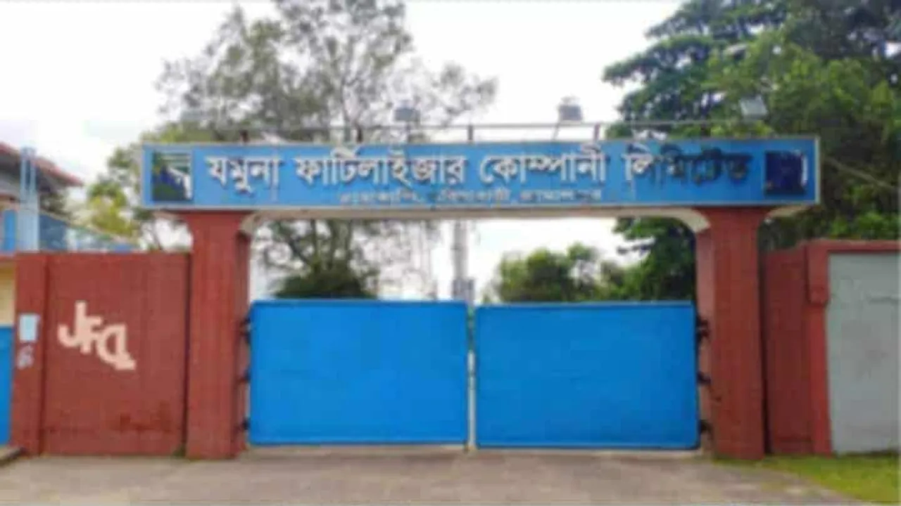 যমুনা সার কারখানায় গ্যাসের চাপ স্বল্পতায় আবারো বন্ধ উৎপাদন