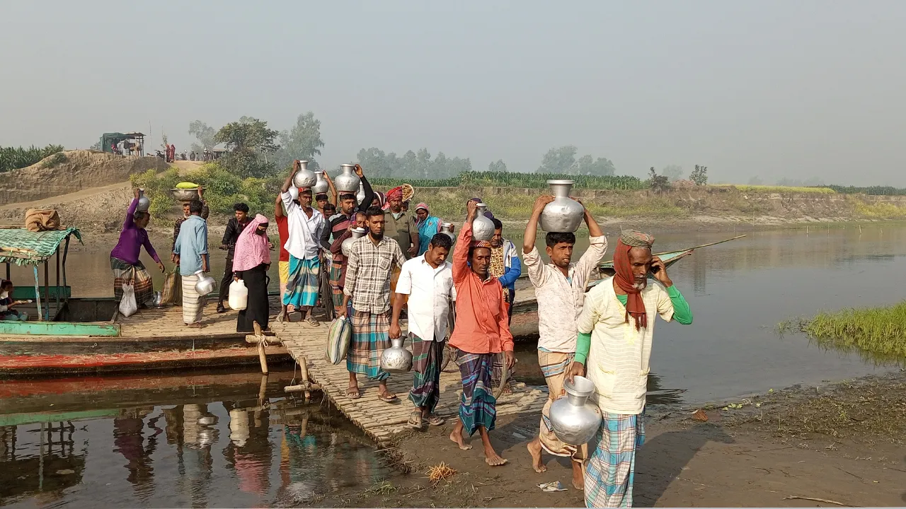 সাটুরিয়ায় দুধের জোয়ার, ঘণ্টায় বিক্রি ৩০০ মণ