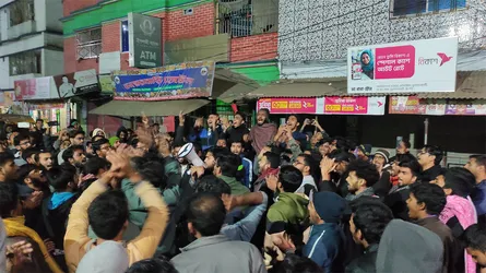 ওসমান হাদিকে হত্যায় বিক্ষোভে উত্তাল যবিপ্রবি