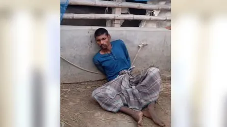 নেশার টাকা না পেয়ে মাকে হত্যার চেষ্টা, তাড়াশে নেশাগ্রস্ত ছেলে আটক