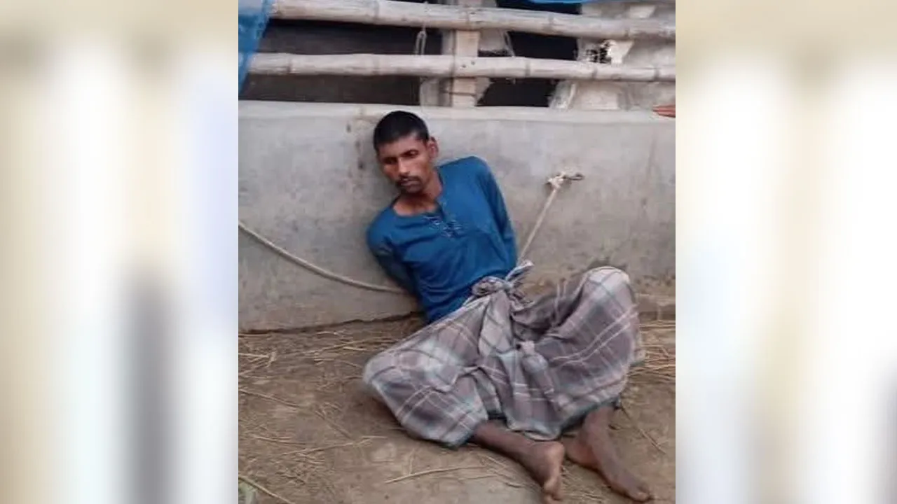 নেশার টাকা না পেয়ে মাকে হত্যার চেষ্টা, তাড়াশে নেশাগ্রস্ত ছেলে আটক