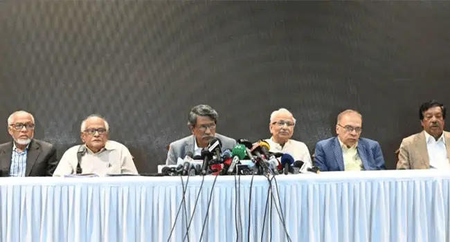যে প্রশ্নে গণভোটের সুপারিশ করেছে জাতীয় ঐকমত্য কমিশন