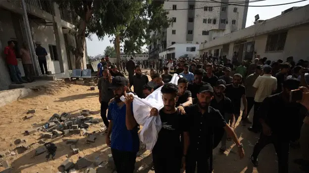 গাজার আল শিফা হাসপাতালে ওষুধের অভাবে মৃত্যুঝুঁকিতে ২ শতাধিক ফিলিস্তিনি