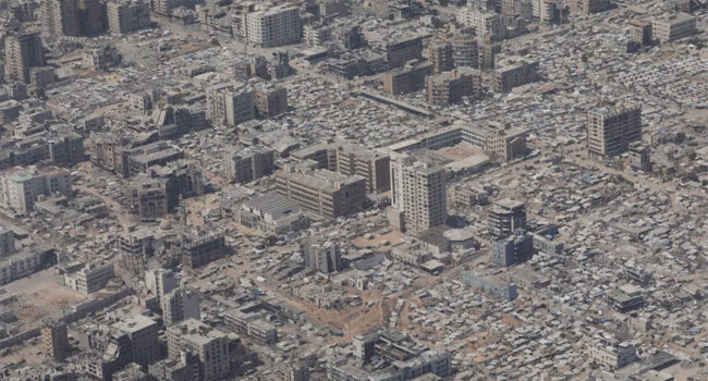 বিধ্বস্ত গাজা