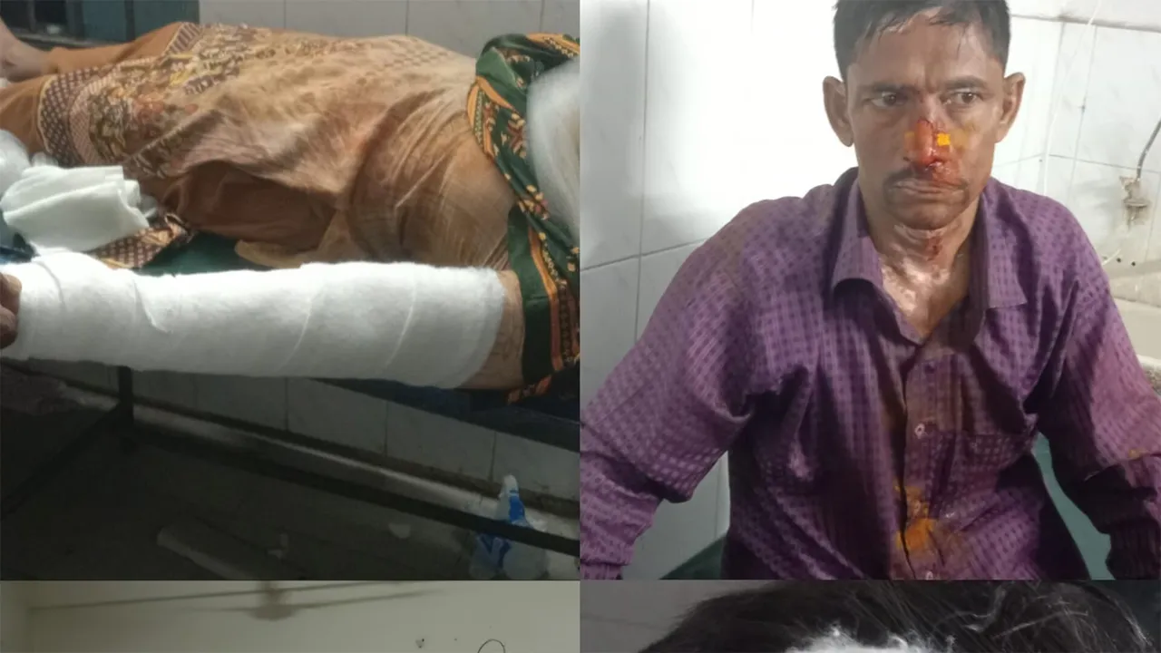 জীবননগরে কবরস্থানের রাস্তা ও গেট নির্মাণ কেন্দ্র করে সংঘর্ষ, আহত ১২