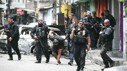 ব্রাজিলে ব্যাপক মাদকবিরোধী অভিযানের পর অন্তত ৪০ লাশ উদ্ধার