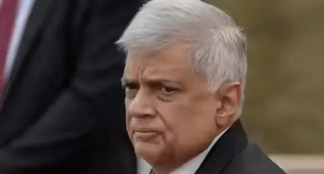 শ্রীলঙ্কার গ্রেফতার সাবেক প্রেসিডেন্ট বিক্রমাসিংহে আইসিইউতে