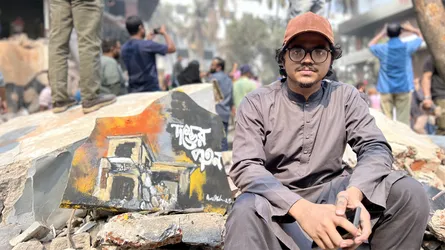 নতুন বাংলাদেশ গঠনের পথ ফিলিস্তিনের মতো কষ্টের, রক্তের ও আত্মত্যাগের