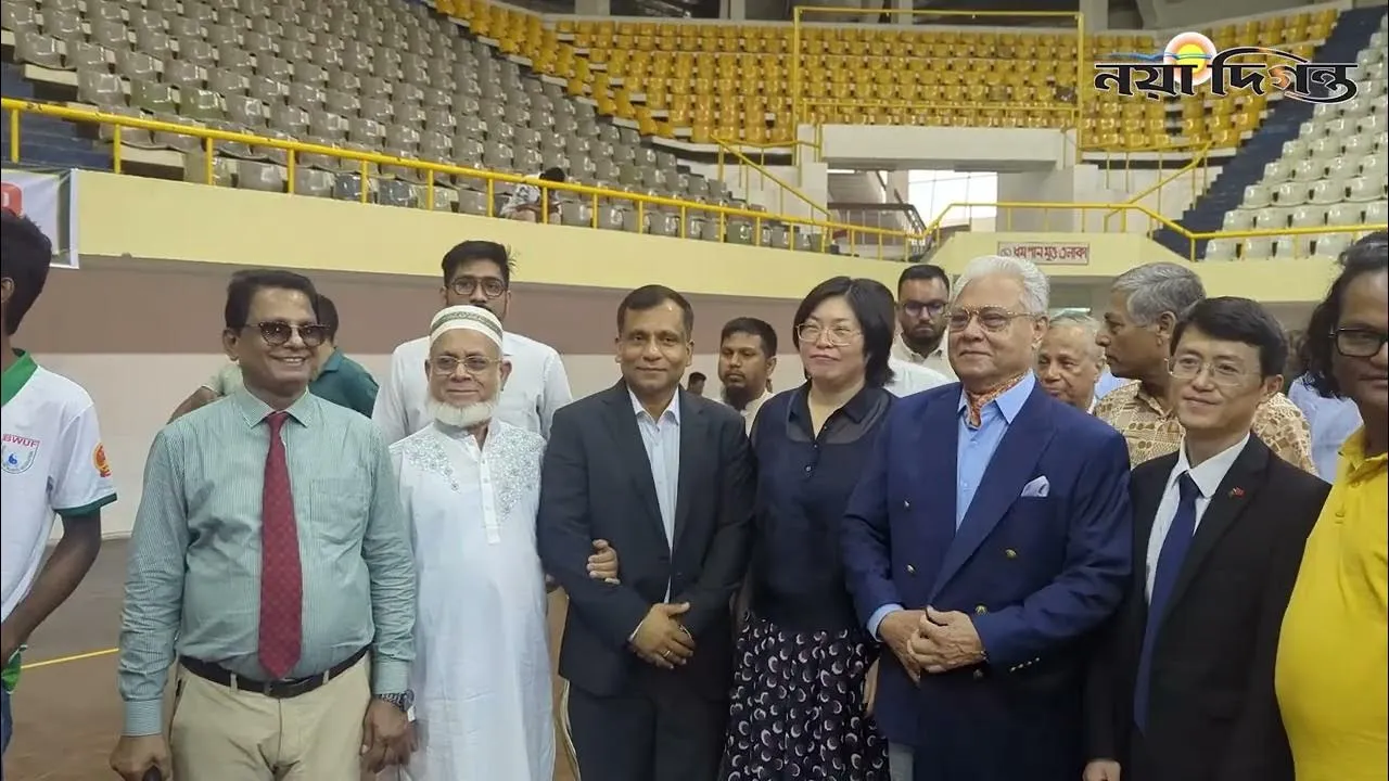 শুরু হলো ৮ম চায়না অ্যাম্বাসেডর কাপ উশু চ্যাম্পিয়নশিপ