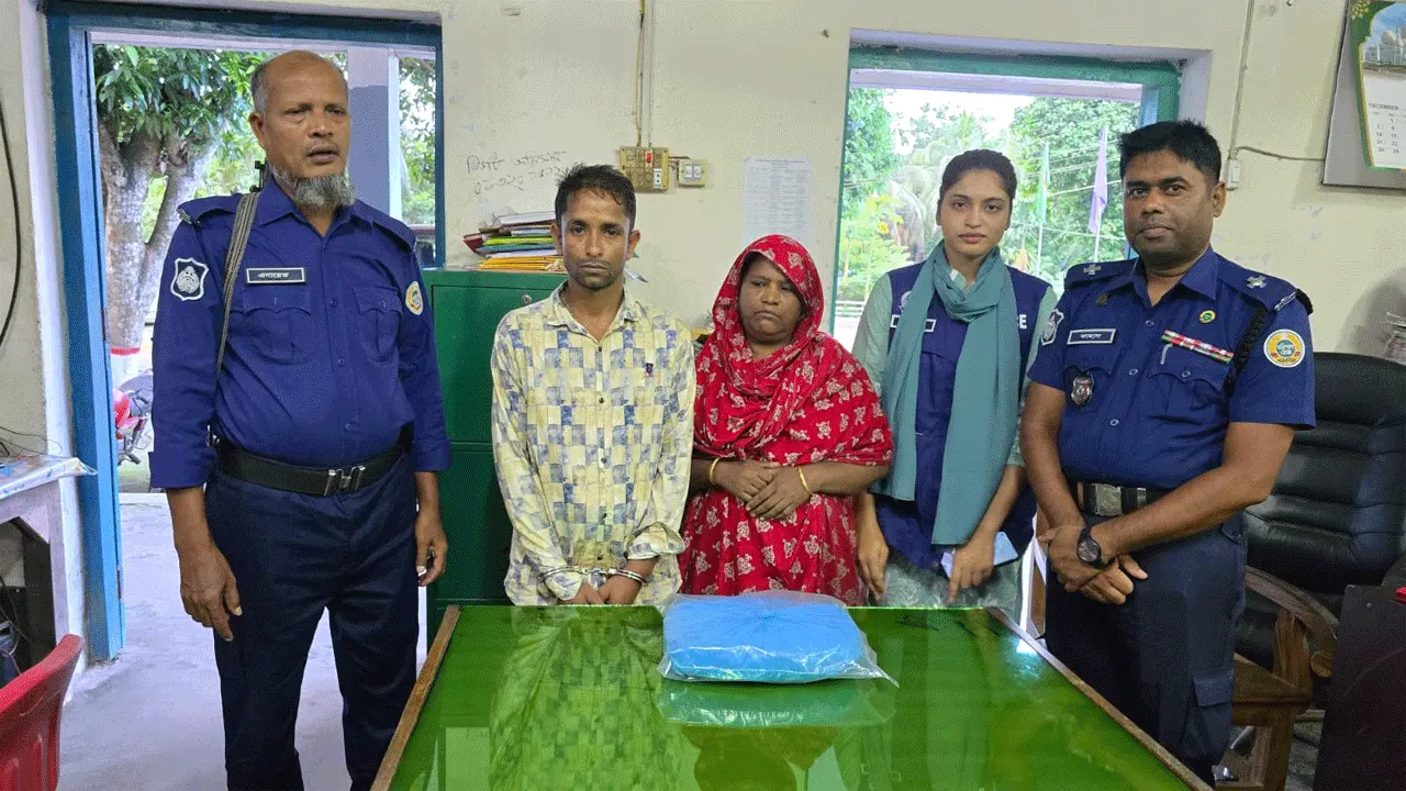 উজিরপুরে গাঁজাসহ ২ মাদককারবারি গ্রেফতার